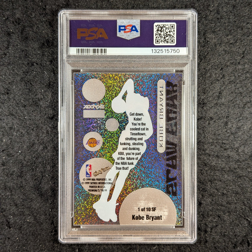 1998 Skybox Premium KOBE BRYANT Slam Funk #1 PSA 9 (750)