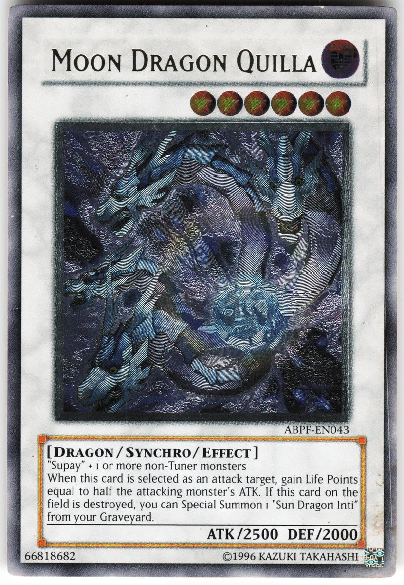Moon Dragon Quilla (UTR) - (ABPF-EN043) - Ultimate Rare  Unlimited