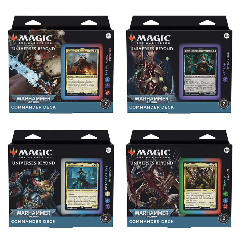 Magic the Gathering - Warhammer 40000 Universes Beyond Commander Deck Display