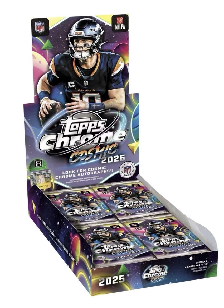 2025 Topps Chrome Cosmic Hobby Football 1 Box Opening - #32586・Team Based (Release Day)