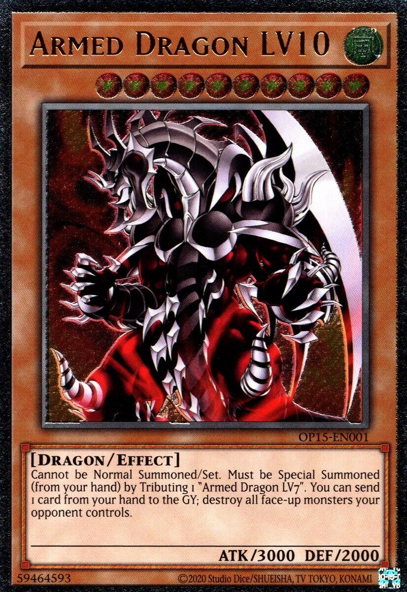 Armed Dragon LV10 - OP15-EN001 - Ultimate Rare