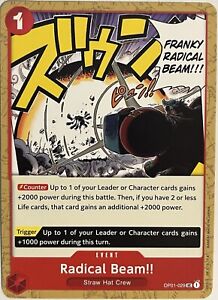 Radical Beam [Jolly Roger Foil] OP01-029 - PRB-01 THE BEST Premium Booster