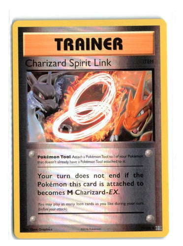 Reverse Holo Charizard Spirit Link - 75/108