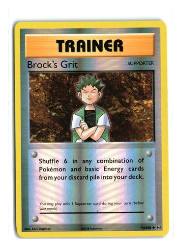 Reverse Brock's Grit - 74/108 - XY Evolutions