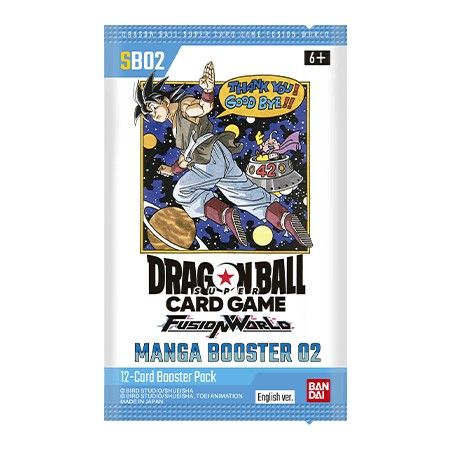 Dragon Ball Super Fusion World SB-02 Manga 1 Box Opening - #30444・3 Random Packs (Dec 05 12pm)