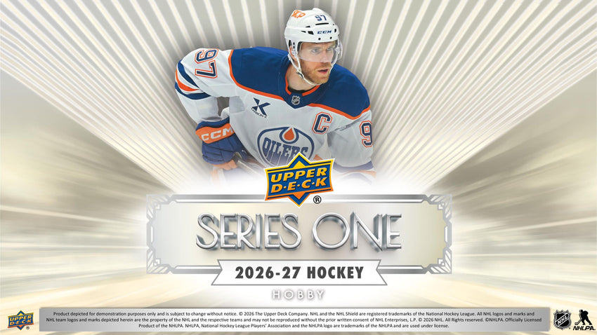 2026-27 Upper Deck Series 1 Hockey Hobby Box (Pre Order)
