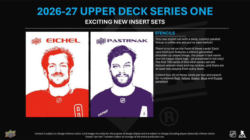 2026-27 Upper Deck Series 1 Hockey Hobby Box (Pre Order)