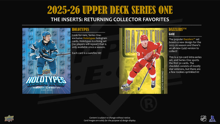 2026-27 Upper Deck Series 1 Hockey Tin Box (Pre Order)