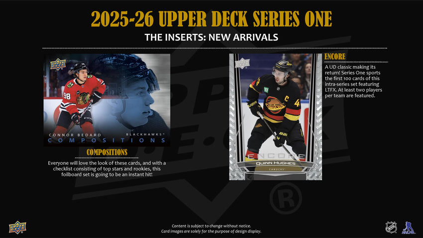 2026-27 Upper Deck Series 1 Hockey Tin Box (Pre Order)