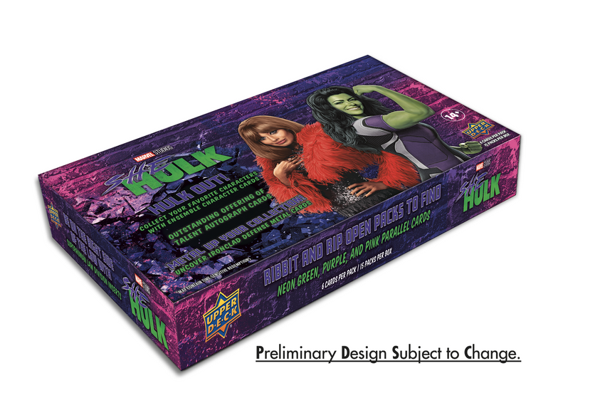 2024 Upper Deck Marvel Studios She-Hulk Hobby Box (Pre Order May 25)