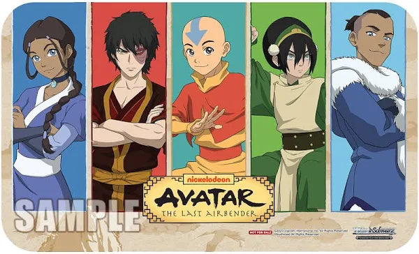Weiss Schwarz Avatar the Last Airbender Mouse Pad Full Size Playmat