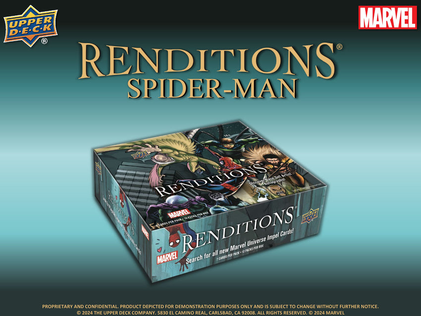 Marvel Renditions Spider-Man 1-Box Opening #29280 -  Random Pack - Sep 12 (12pm)