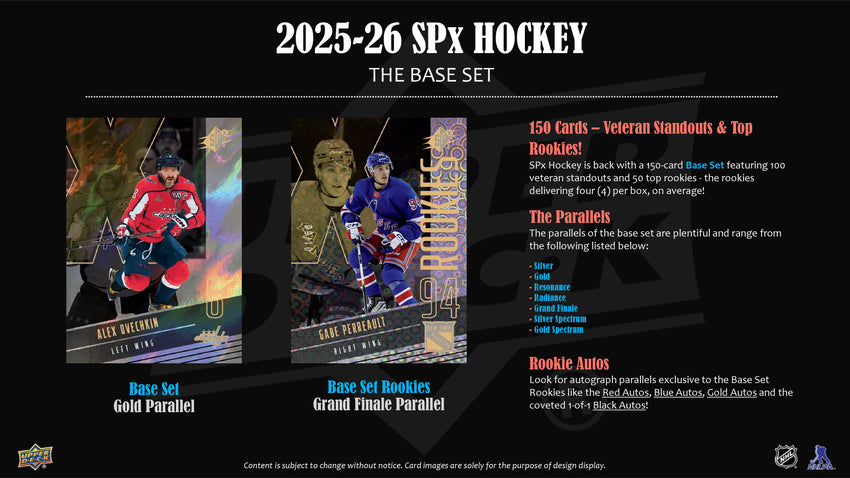 2025-26 Upper Deck SPx Hockey Hobby Box (Pre Order)