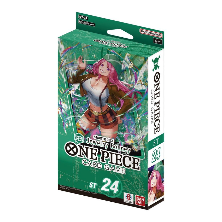 One Piece Card Game: Starter Deck [ST-24] GREEN - Jewelry Bonney
