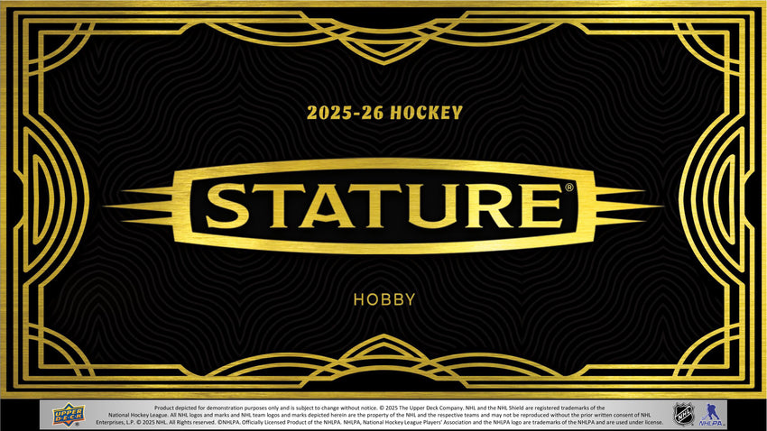 2025-26 Upper Deck Stature Hockey Hobby Box (Pre Order)