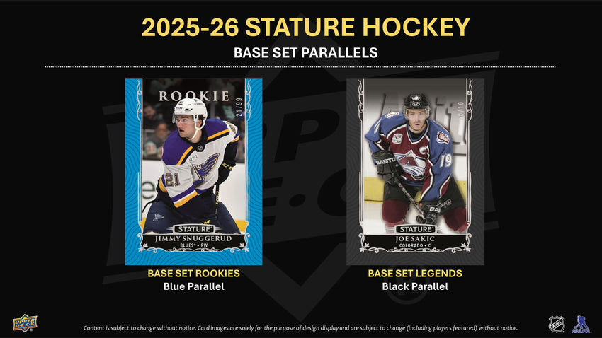 2025-26 Upper Deck Stature Hockey Hobby Box (Pre Order)