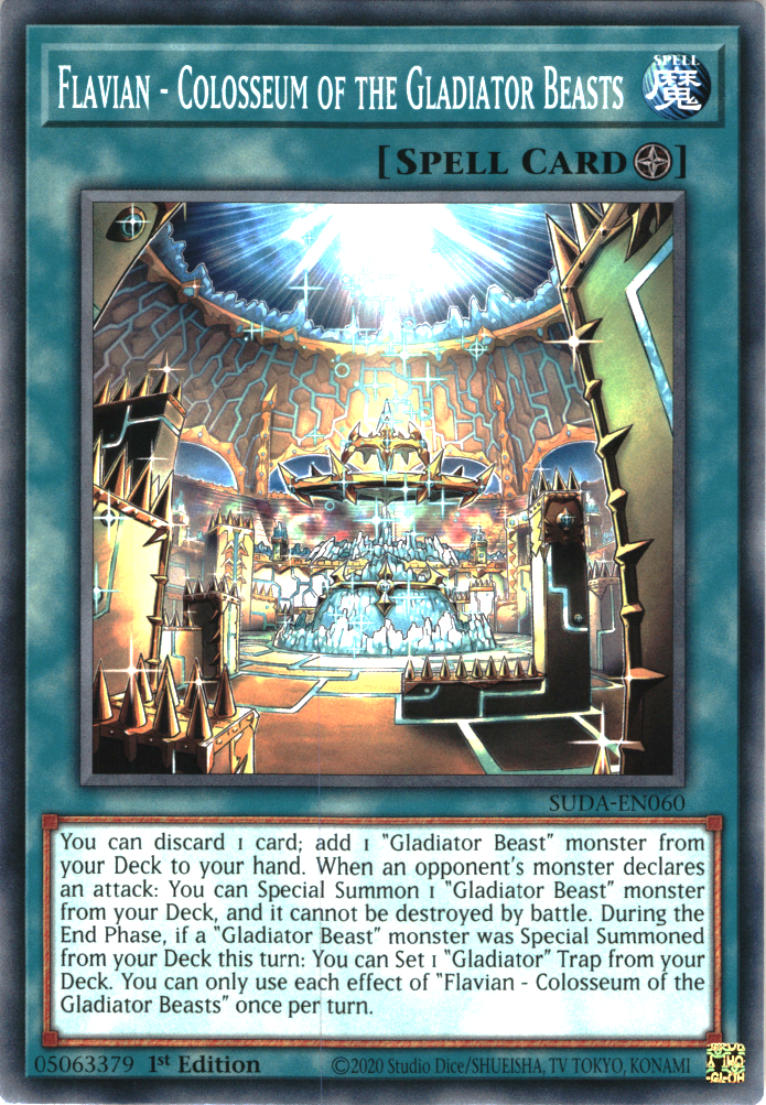 Flavian - Colosseum of the Gladiator Beasts - SUDA-EN060 - Common