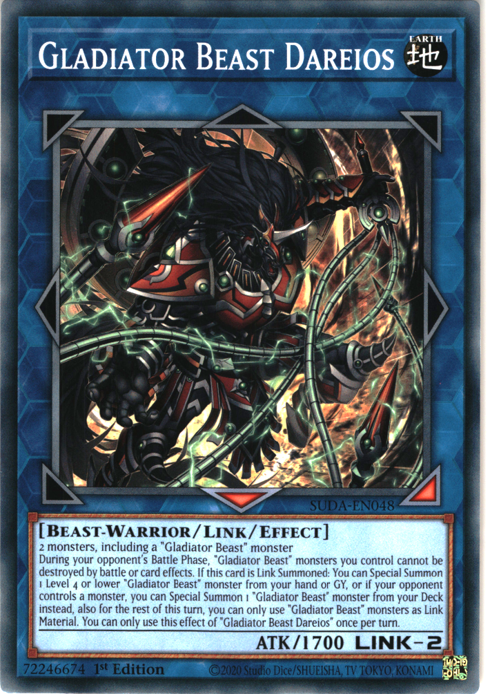 Gladiator Beast Dareios - SUDA-EN048 - Common