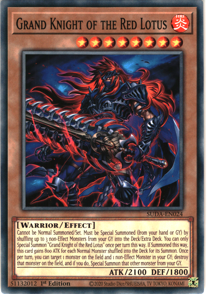 Grand Knight of the Red Lotus - SUDA-EN024 - Common