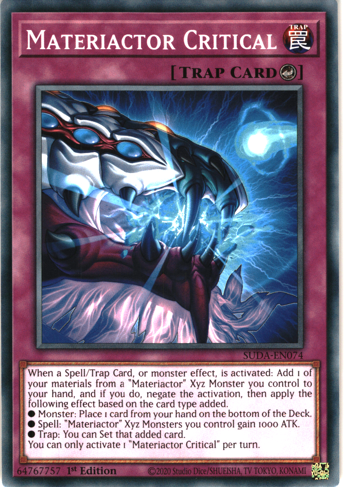 Materiactor Critical - SUDA-EN074 - Common