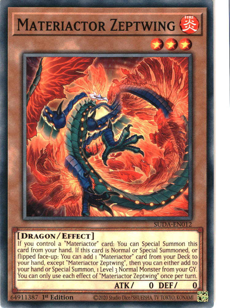 Materiactor Zeptwing - SUDA-EN012 - Common
