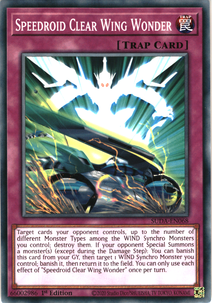 Speedroid Clear Wing Wonder - SUDA-EN068 - Common