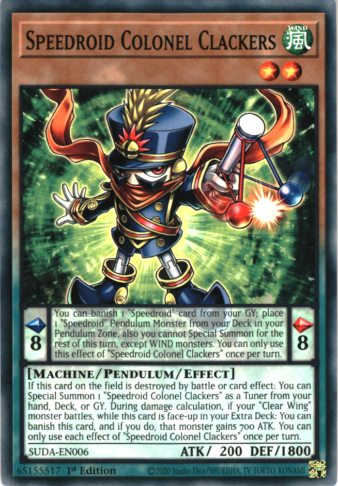 Speedroid Colonel Clackers - SUDA-EN006 - Common