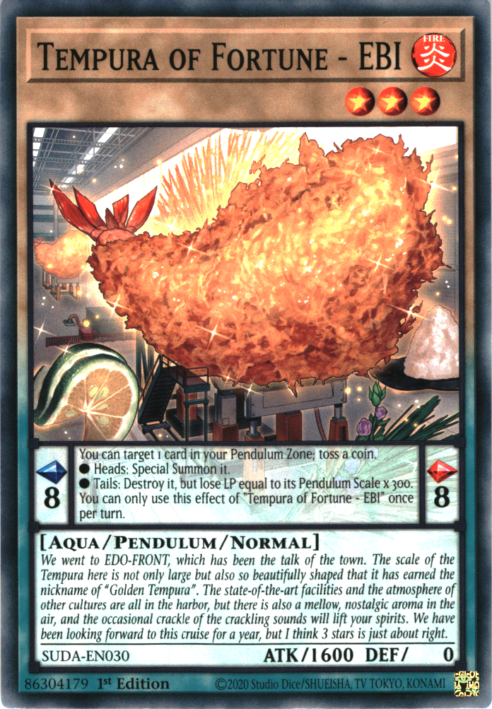 Tempura of Fortune - EBI - SUDA-EN030 - Common