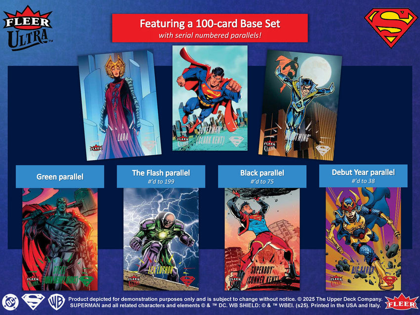 2025 Upper Deck Fleer Ultra Superman Hobby Box