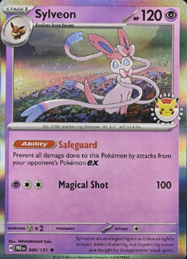 Sylveon - 040/131 - Holo Pokemon Day 2025 Stamp Promo