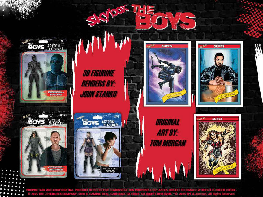 2025 Upper Deck The Boys Season 1 & 2 Hobby Box