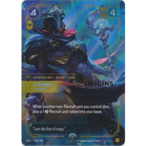 Viktor - Leader (246/298)- Riftbound Origins Release Event Promo