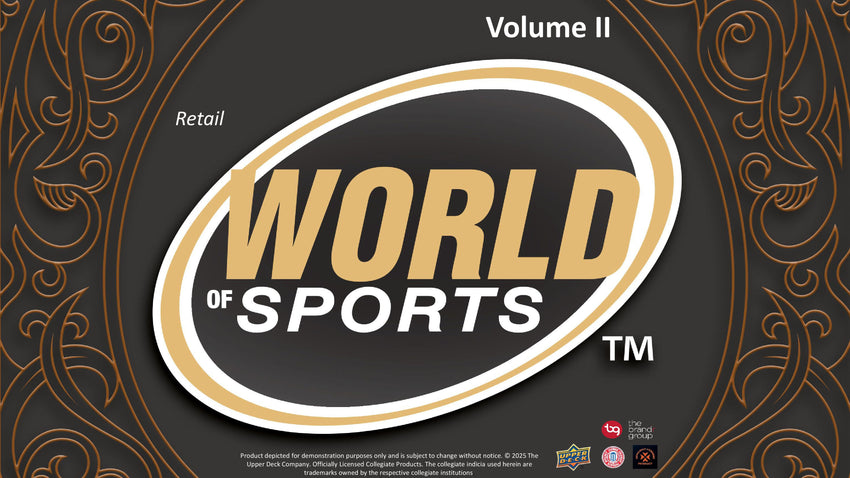 2025 Upper Deck World of Sports Volume 2 Blaster Box (Pre Order)
