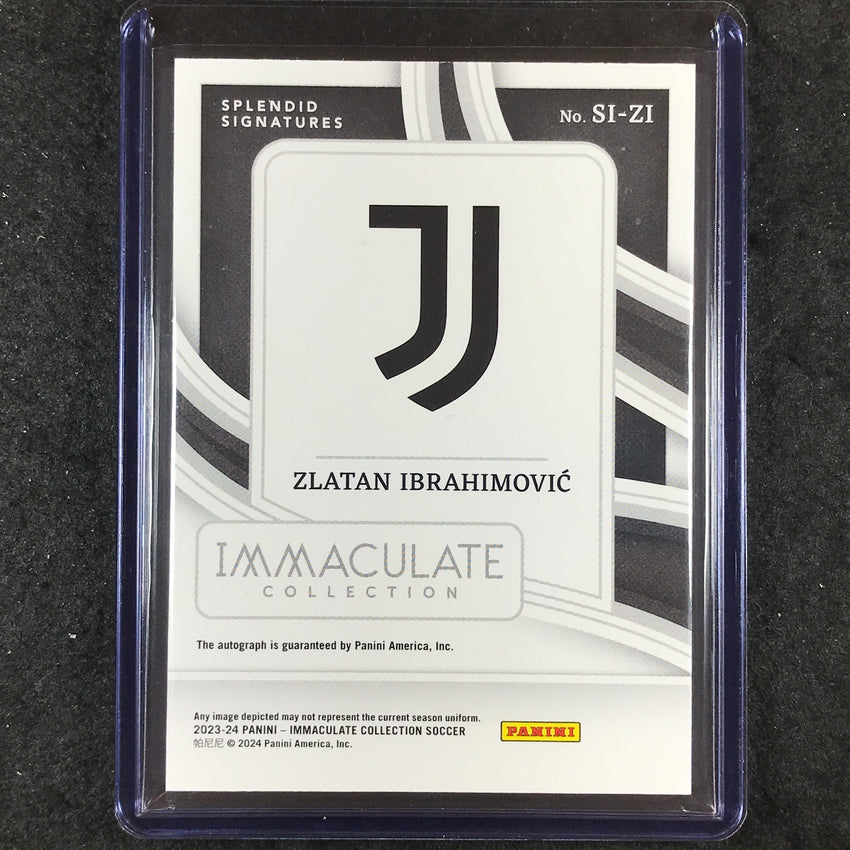 2023-24 Immaculate Soccer ZLATAN IBRAHIMOVIC Splendid Signatures Auto 6/15