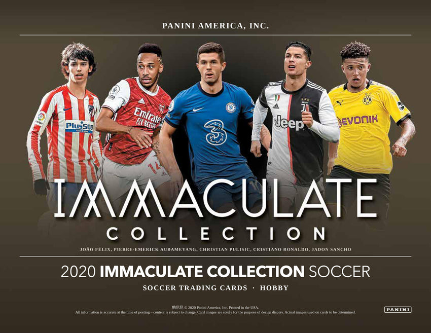 2020 Panini Immaculate Soccer Hobby Box-Cherry Collectables