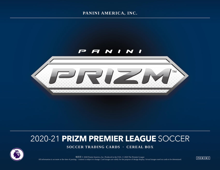 2020-21 Panini Prizm English Premier League EPL Soccer Cereal Box-Cherry Collectables