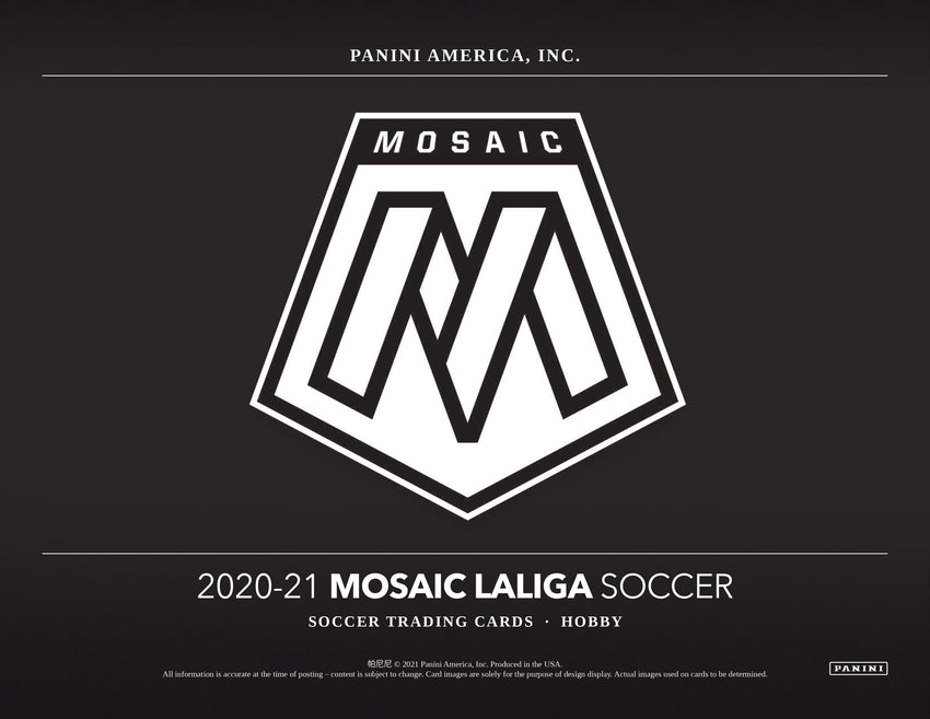 2020-21 Panini La Liga Mosaic Soccer Hobby Box