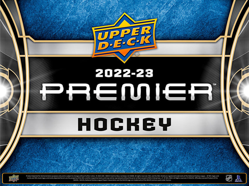 2022-23 Upper Deck Premier Hockey Hobby Box (Pre Order Jun 1)