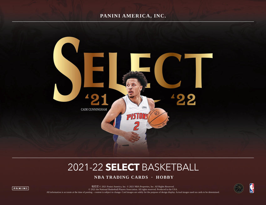 2021-22 Panini Select Basketball Hobby Box