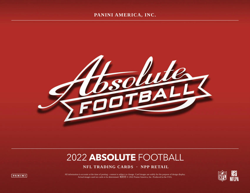2022 Panini Absolute Football Blaster 6-Pack Box