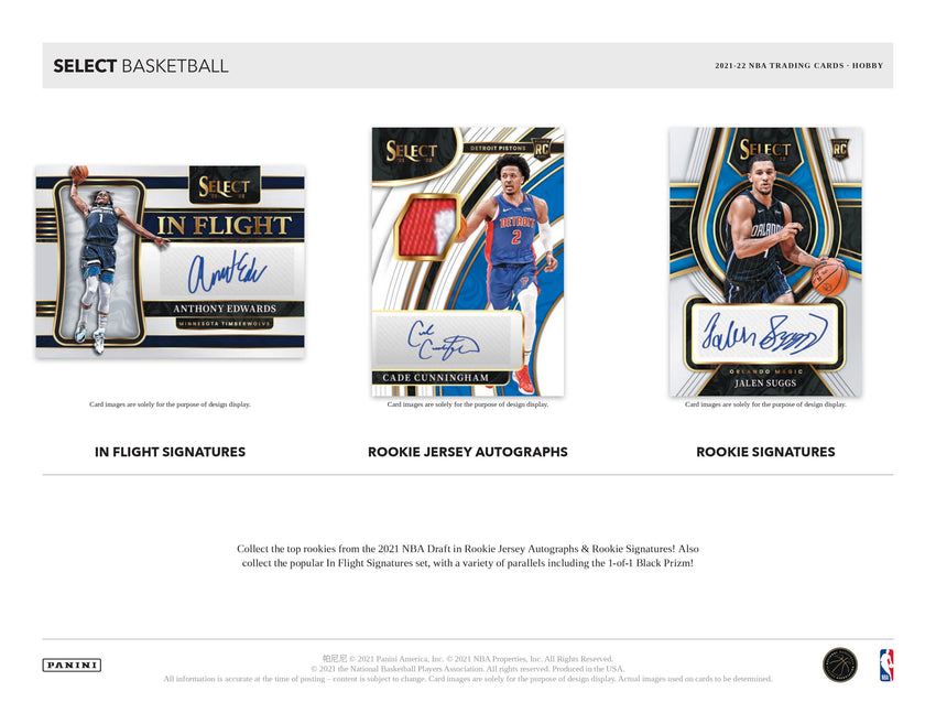 2021-22 Panini Select Basketball Hobby Box