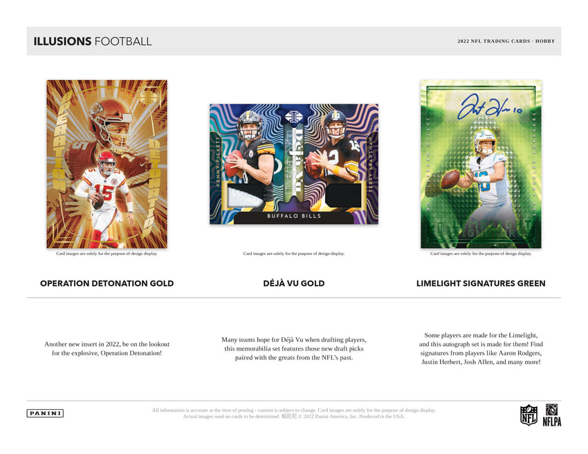 2022 Panini Illusions Football Hobby Box
