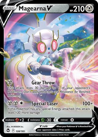 Magearna V - 128/195 - Ultra Rare Silver Tempest