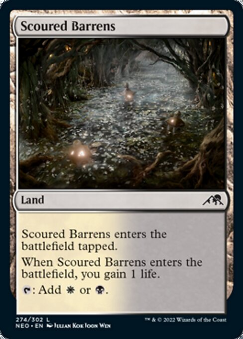 Scoured Barrens 274/302 -  Kamigawa Neon Dynasty CONNN