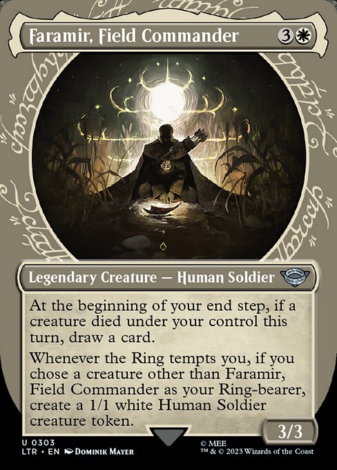 SHOWCASE Faramir, Field Commander #303  - Uncommon Lord of the Rings: Tales of Middle-Earth