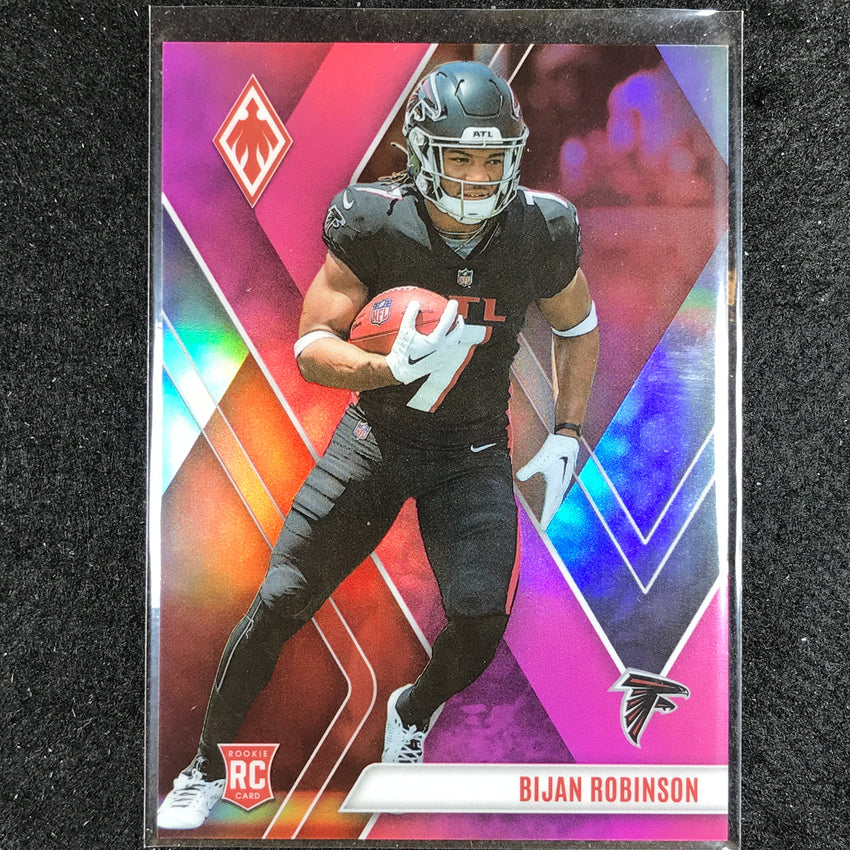 2023 Phoenix Football Bijan Robinson Rookie Base Pink 67/199