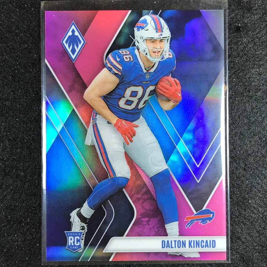 2023 Phoenix Football Dalton Kincaid Rookie Base Pink 168/199