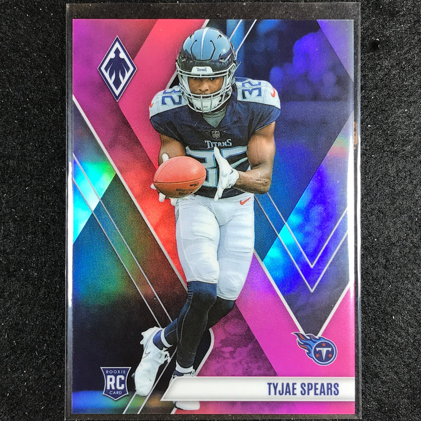 2023 Phoenix Football Tyjae Spears Rookie Base Pink 45/199