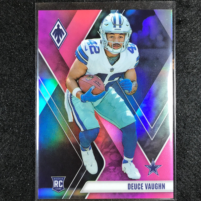 2023 Phoenix Football Deuce Vaughn Rookie Base Pink 75/199