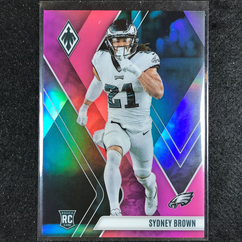 2023 Phoenix Football Sydney Brown Rookie Base Pink 140/199